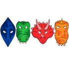 Dinosaur Foam Masks Costume Party Accessories 8 Count